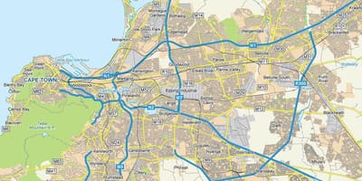 Карта На Епинг Кейптаун