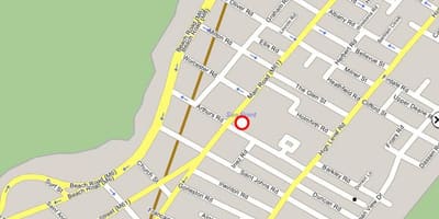 Карта на Sea point на Кейптаун