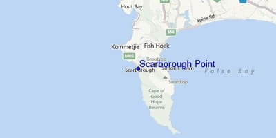 Карта На Scarborough Кейптаун