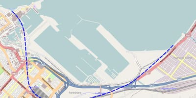 Карта Strand-street в Кейптаун